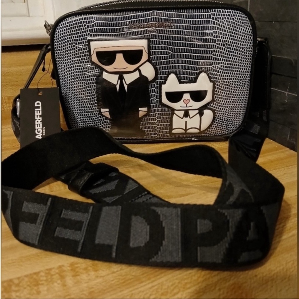 NWT Karl Lagerfeld Camera Bag